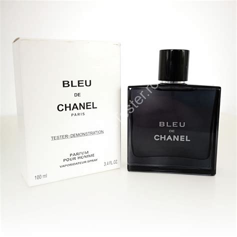 bleu de chanel parfum tester|chanel bleu sample.